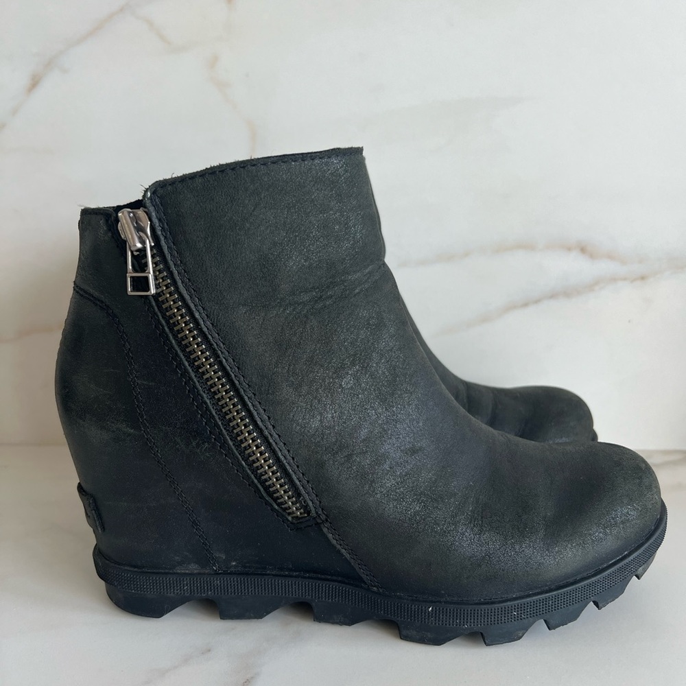 Sorel Joan Wedge Zip